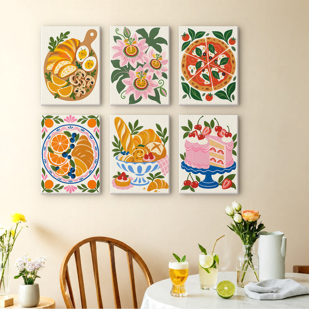 Whimsical Bakery Delights mini paint by numbers – image 14