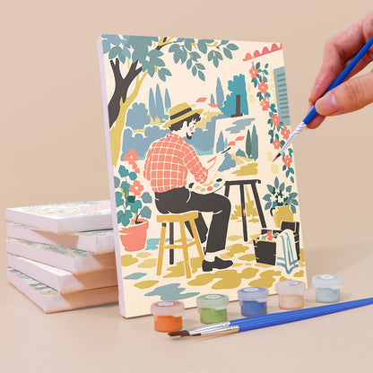 Vintage Creative Moments mini paint by numbers – image 3