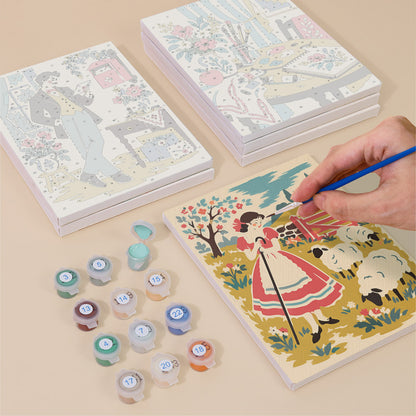 Vintage Creative Moments mini paint by numbers – image 4