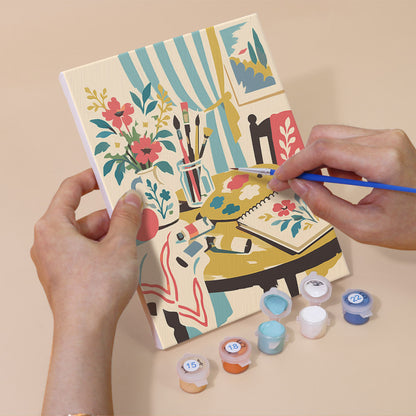 Vintage Creative Moments mini paint by numbers – image 5