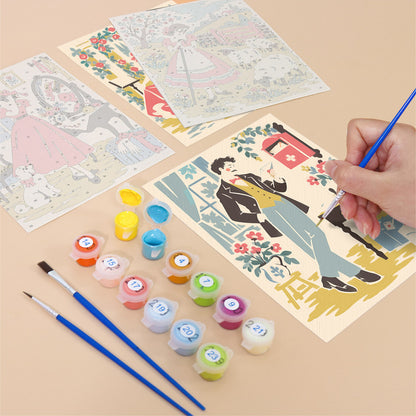Vintage Creative Moments mini paint by numbers – image 12