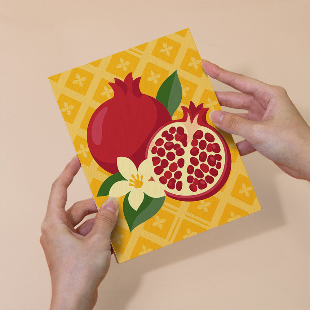 Tropical Fruit Prints mini paint by numbers – image 6