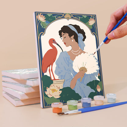 Tropical Elegance mini paint by numbers – image 3