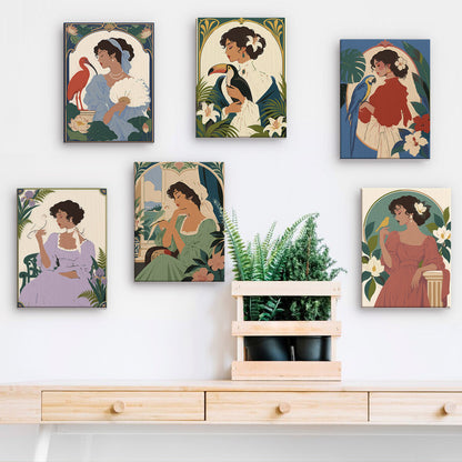 Tropical Elegance mini paint by numbers – image 15