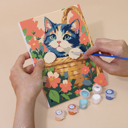 Colorful Cats mini paint by numbers – image 5