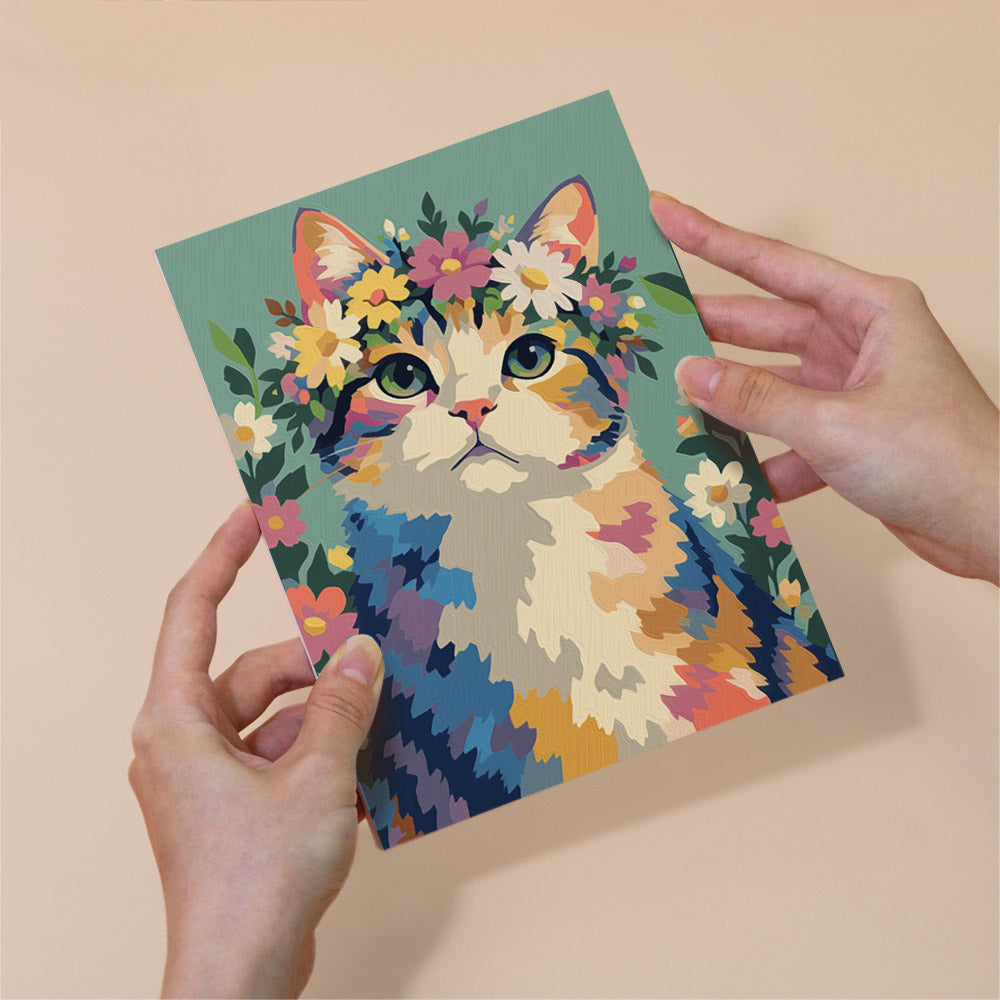 Colorful Cats mini paint by numbers – image 6