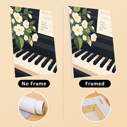 Piano Room Moments mini paint by numbers – image 13