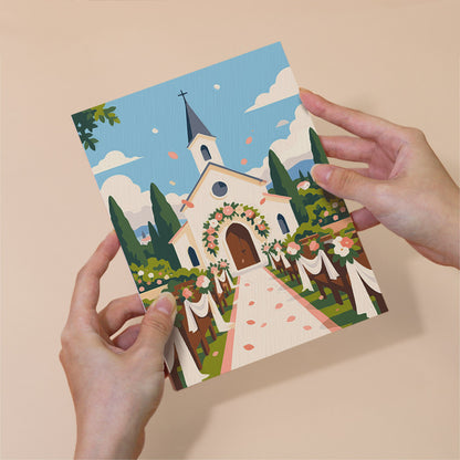 Romantic Wedding Memories mini paint by numbers – image 6