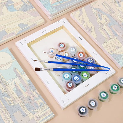 Ancient Egypt mini paint by numbers – image 2