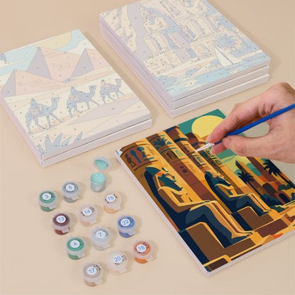 Ancient Egypt mini paint by numbers – image 4