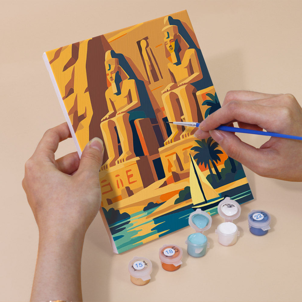 Ancient Egypt mini paint by numbers – image 5