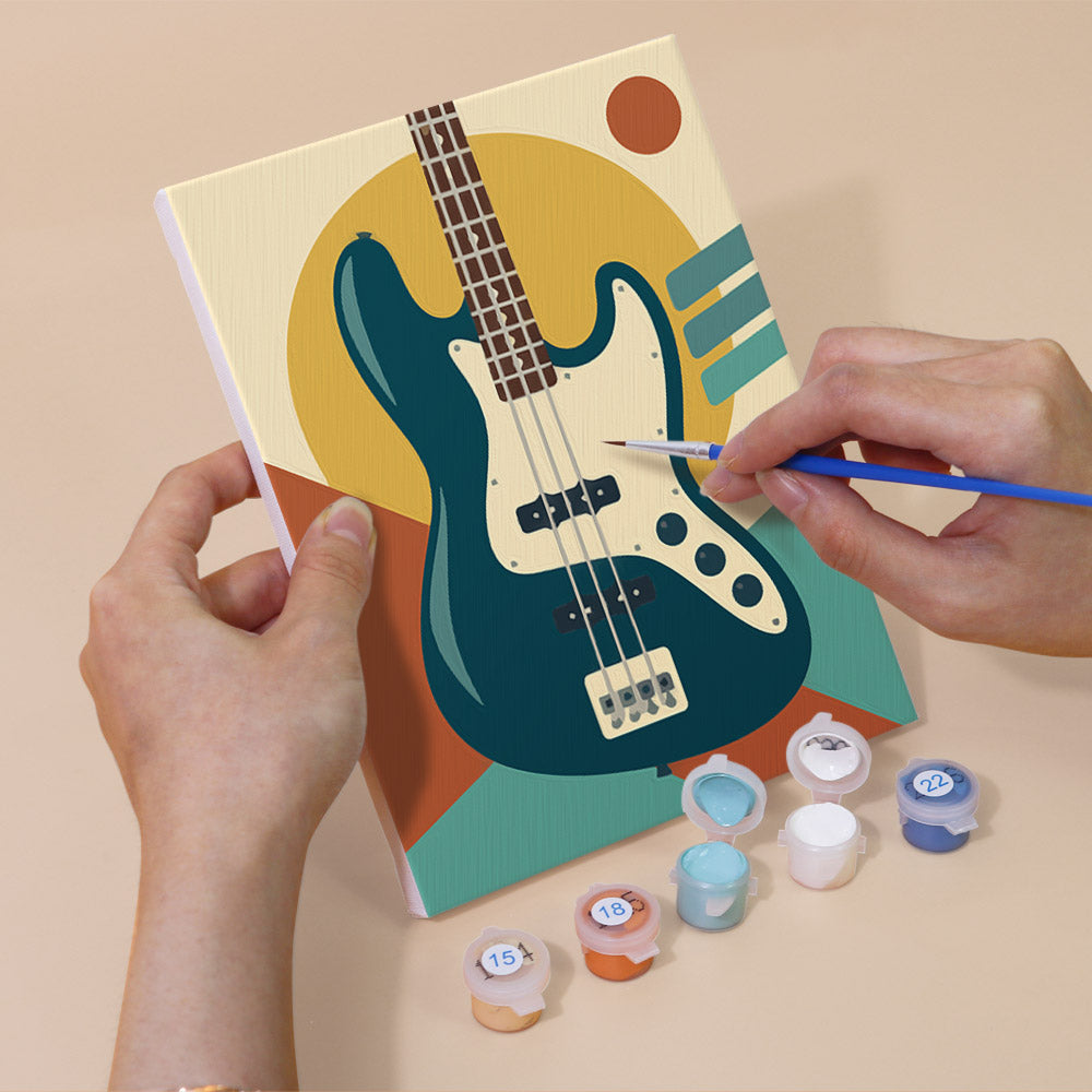 Musical Instruments mini paint by numbers – image 5