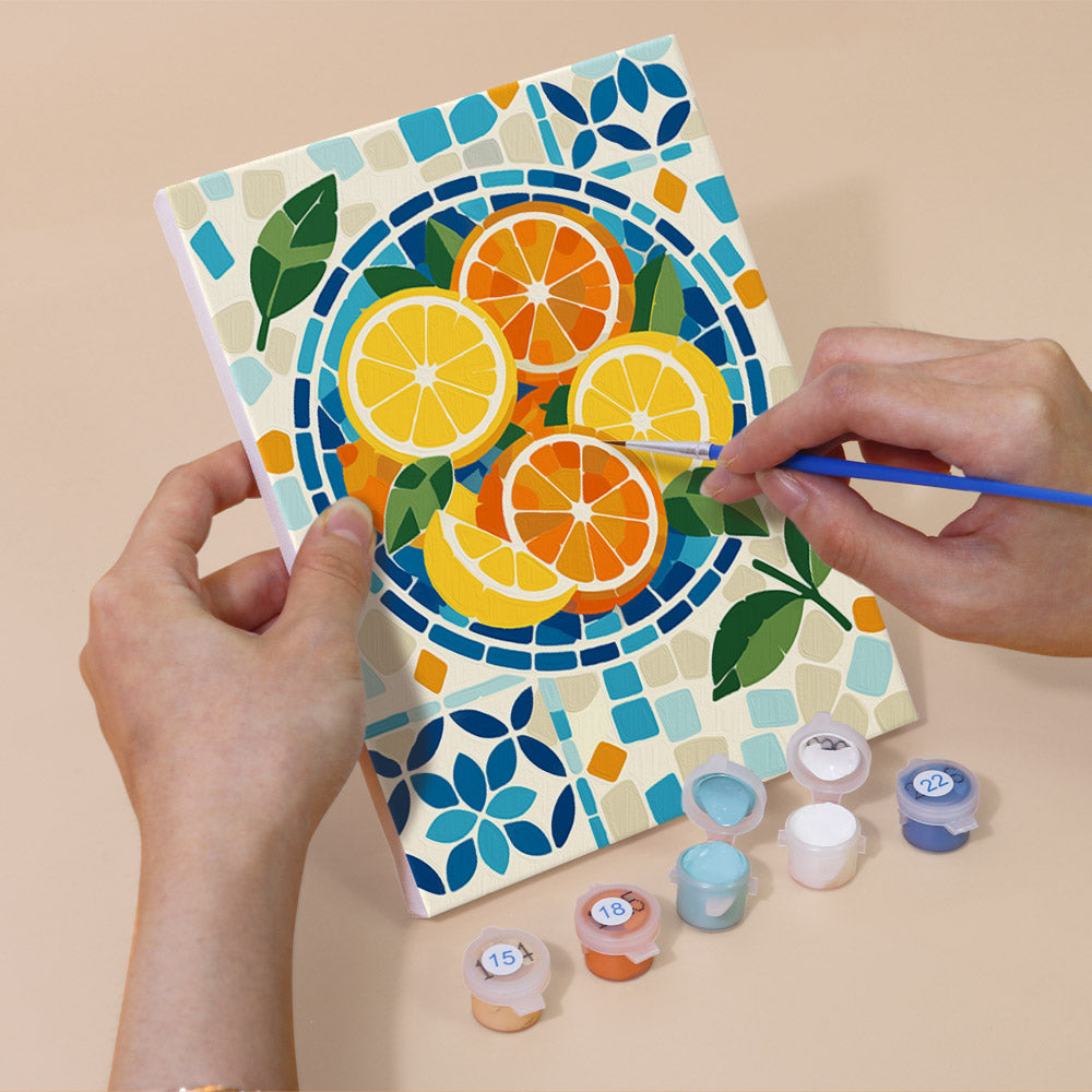 Mediterranean Mosaics mini paint by numbers – image 5