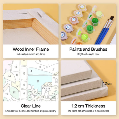 Mediterranean Mosaics mini paint by numbers – image 9