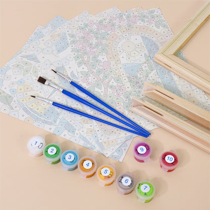 Mediterranean Mosaics mini paint by numbers – image 11