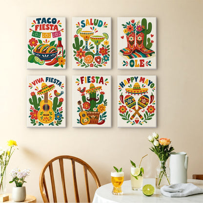 Mexican Fiesta mini paint by numbers – image 14