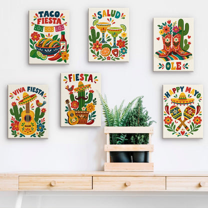 Mexican Fiesta mini paint by numbers – image 15