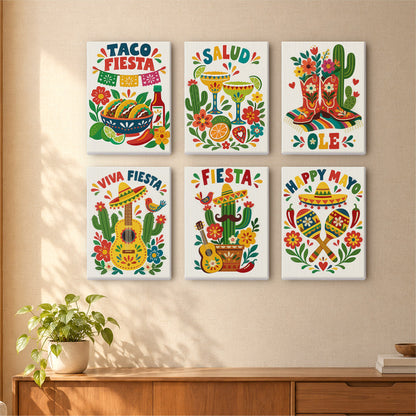 Mexican Fiesta mini paint by numbers – image 16