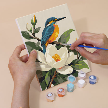 Garden Birds mini paint by numbers – image 5