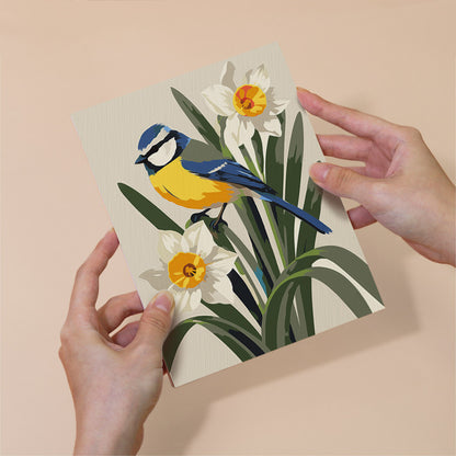 Garden Birds mini paint by numbers – image 6