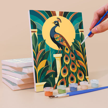 Art Deco Elegance mini paint by numbers – image 3