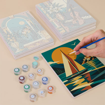 Art Deco Elegance mini paint by numbers – image 4