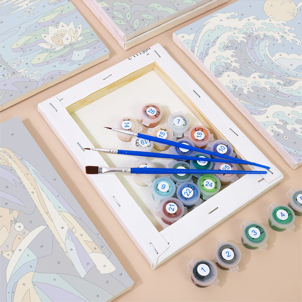 Artistic Classics and Nature mini paint by numbers – image 2
