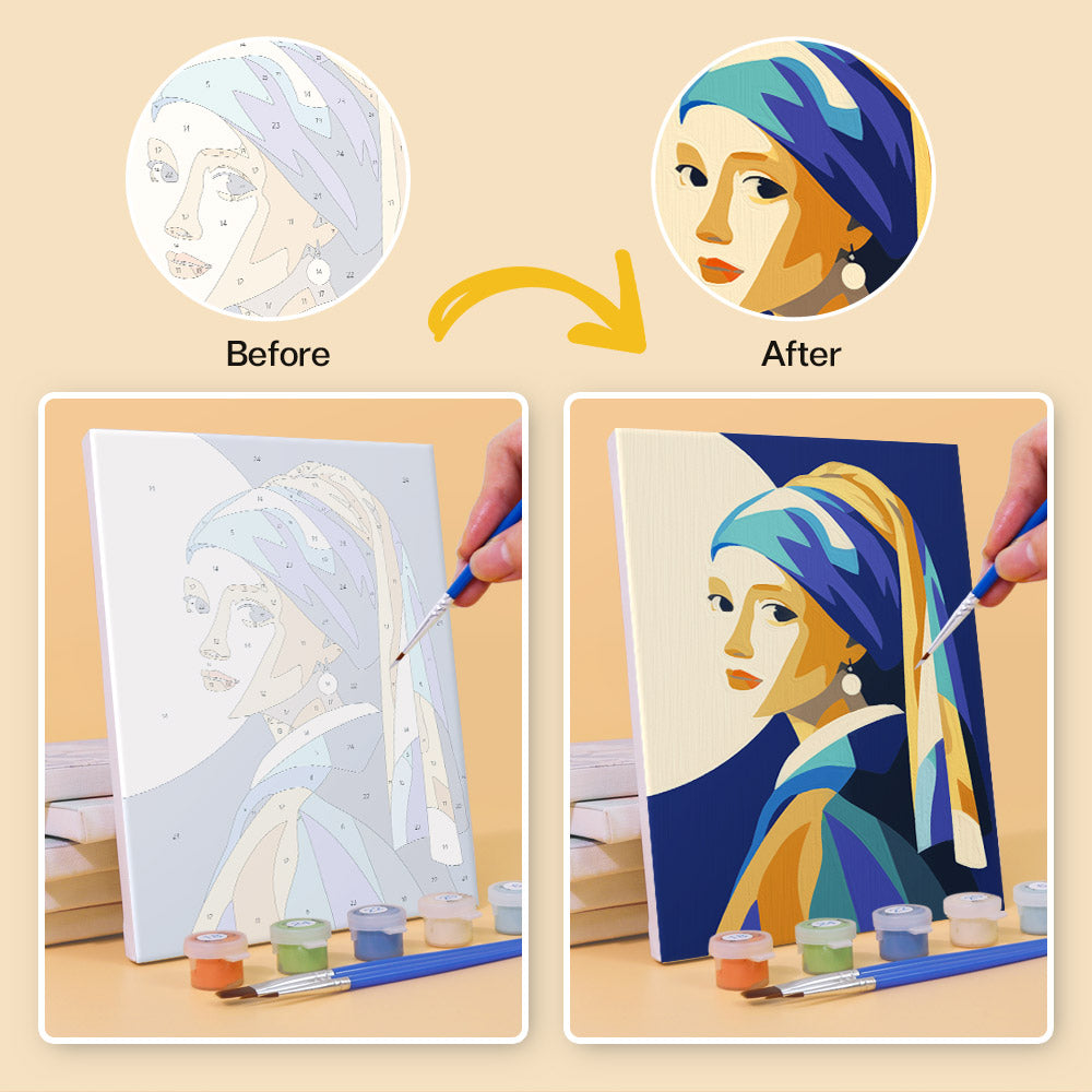 Artistic Classics and Nature mini paint by numbers – image 10