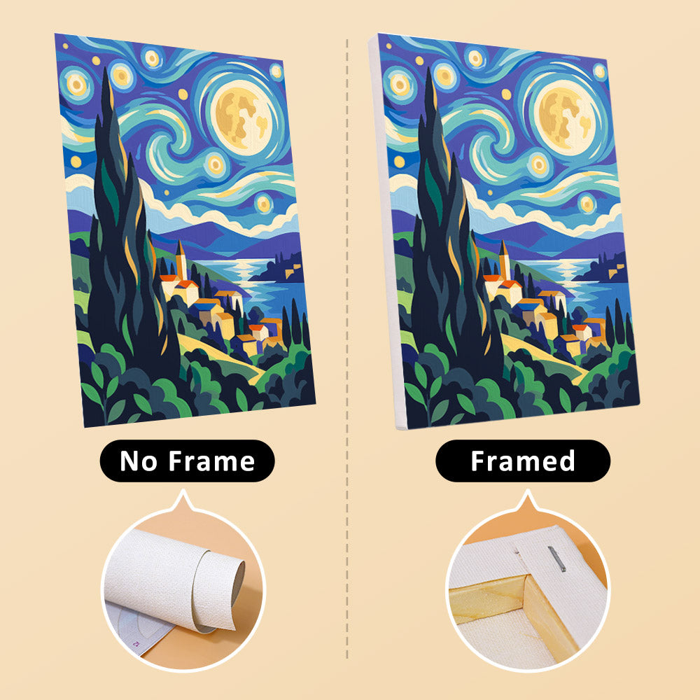 Artistic Classics and Nature mini paint by numbers – image 13