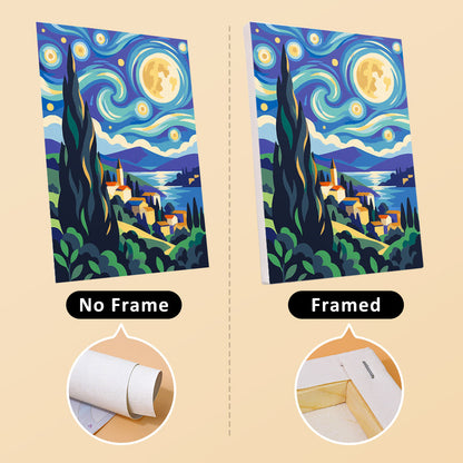 Artistic Classics and Nature mini paint by numbers – image 13
