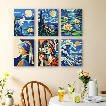 Artistic Classics and Nature mini paint by numbers – image 14