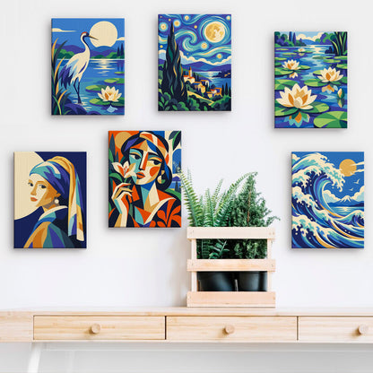 Artistic Classics and Nature mini paint by numbers – image 15