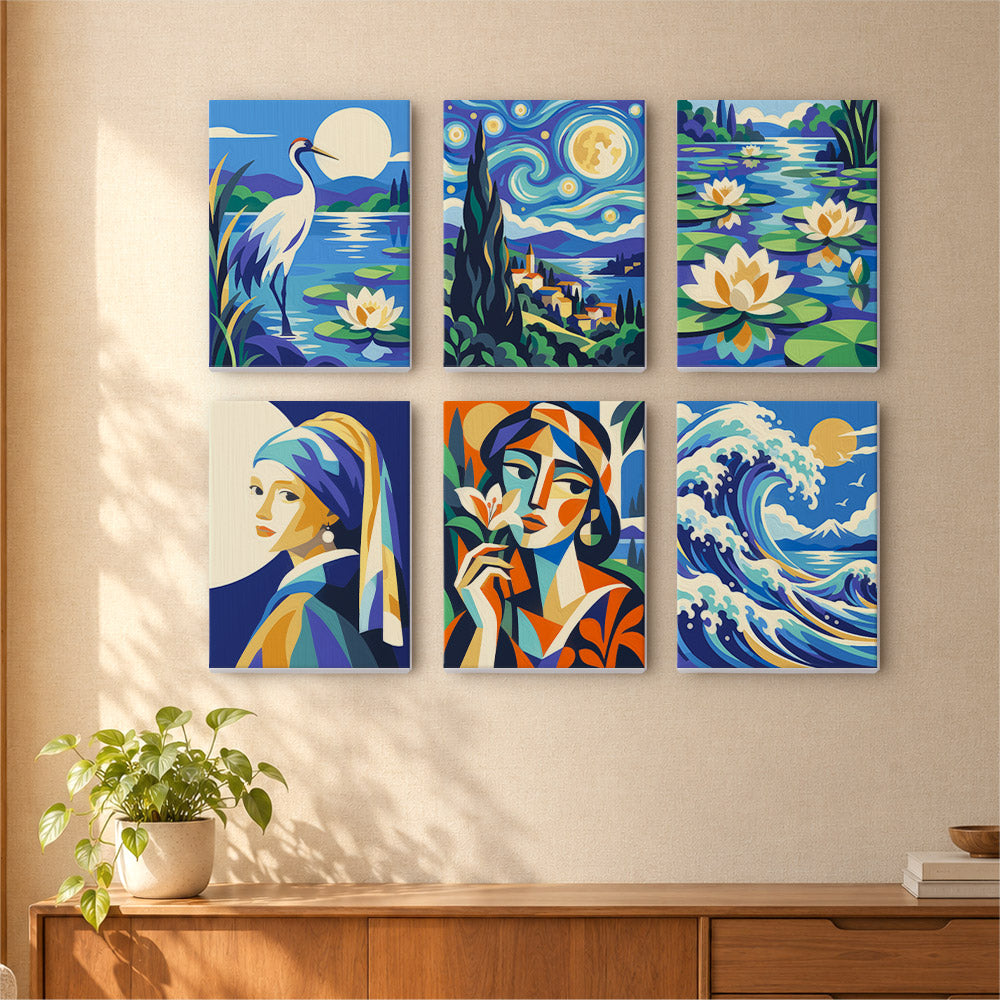 Artistic Classics and Nature mini paint by numbers – image 16