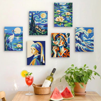 Artistic Classics and Nature mini paint by numbers – image 17