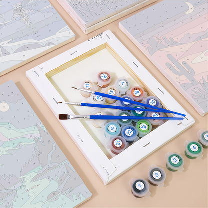 Moonlit Wilderness mini paint by numbers – image 2