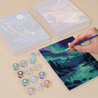 Moonlit Wilderness mini paint by numbers – image 4
