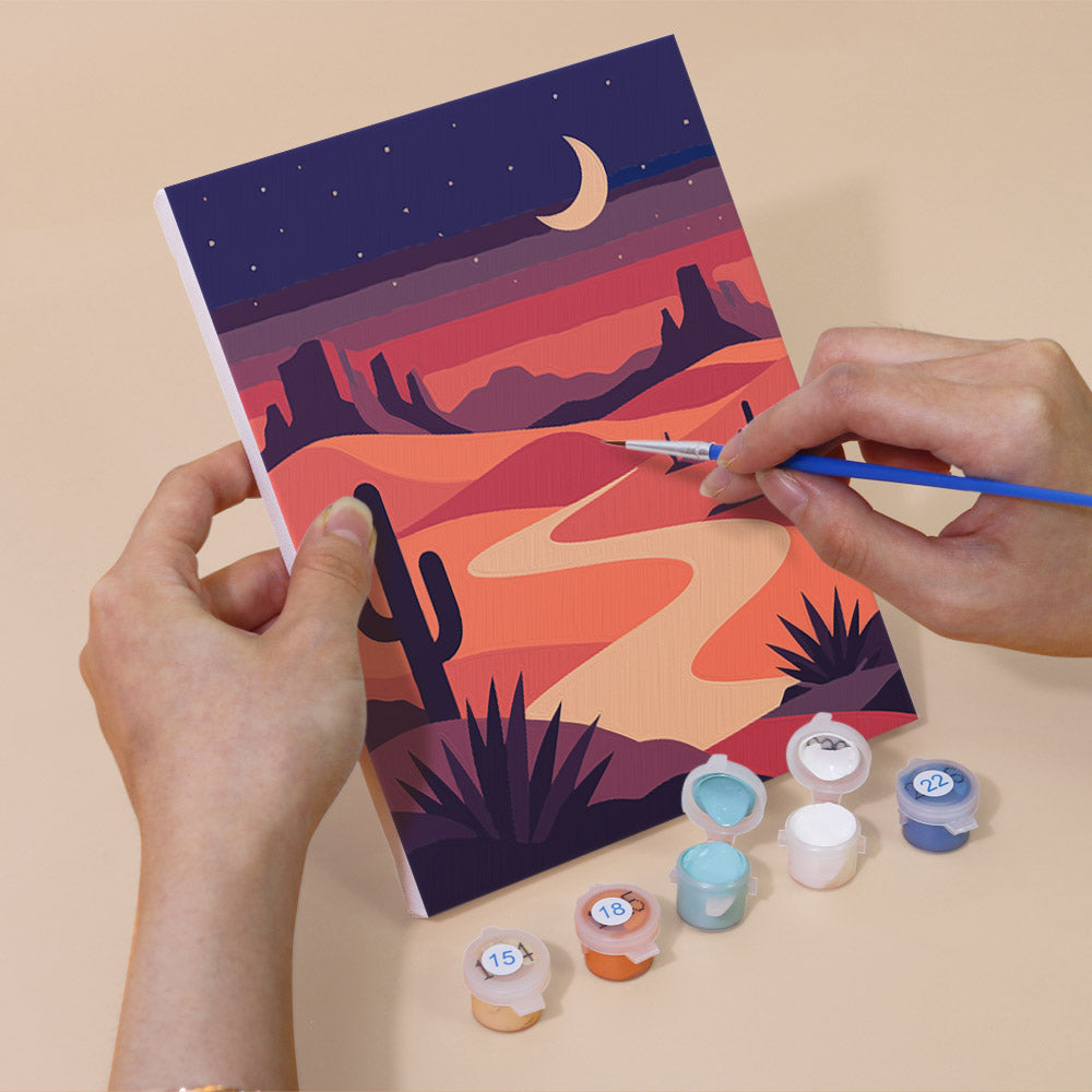 Moonlit Wilderness mini paint by numbers – image 5