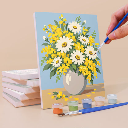 Country Flower Bouquets mini paint by numbers – image 3