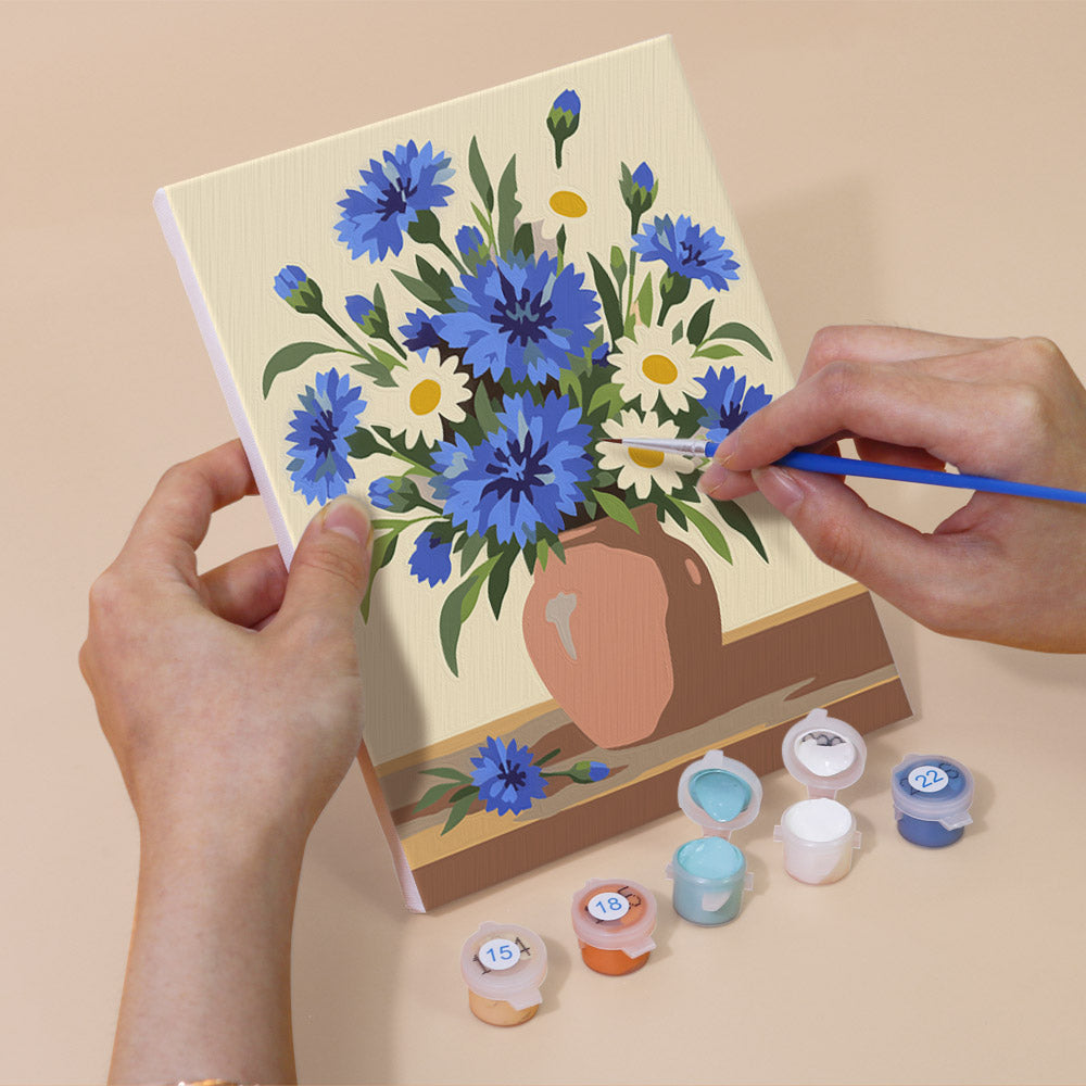 Country Flower Bouquets mini paint by numbers – image 5