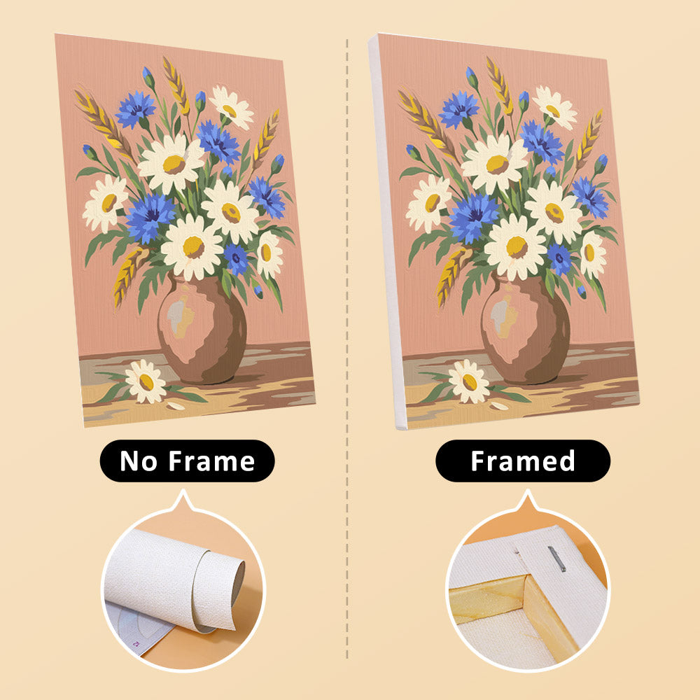 Country Flower Bouquets mini paint by numbers – image 13