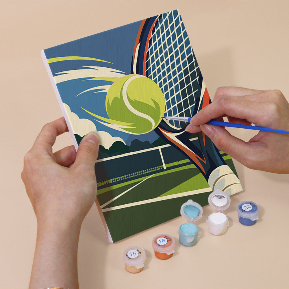 Dynamic Sports mini paint by numbers – image 5