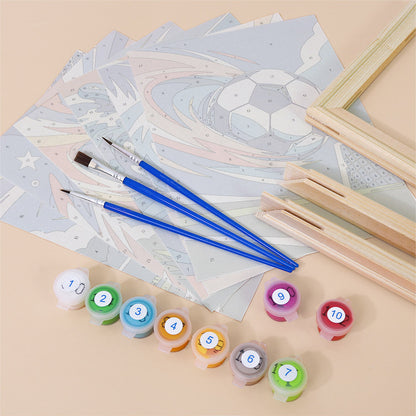 Dynamic Sports mini paint by numbers – image 11