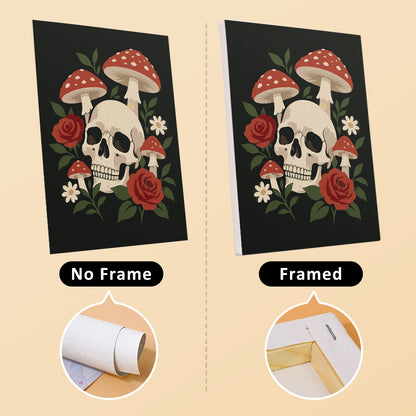 Skulls, Ravens and Toadstools mini paint by numbers – image 13