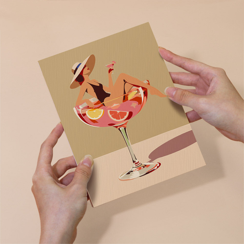 Cocktail Glamour mini paint by numbers – image 6