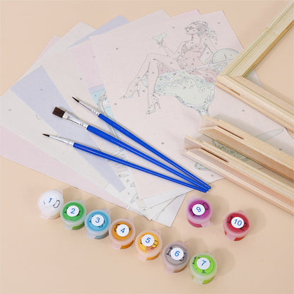 Cocktail Glamour mini paint by numbers – image 11