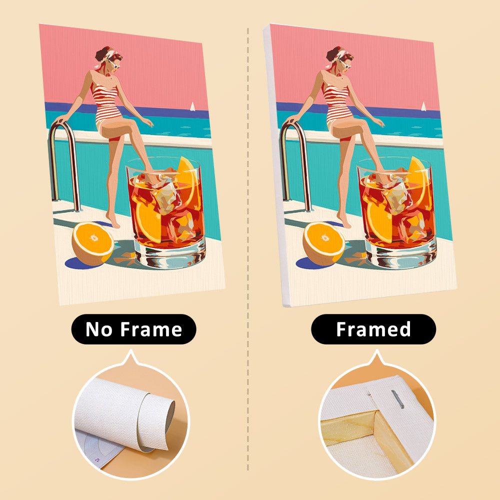 Cocktail Glamour mini paint by numbers – image 13