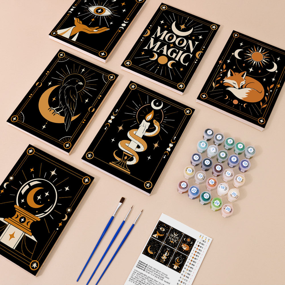Moon Magic mini paint by numbers – image 1