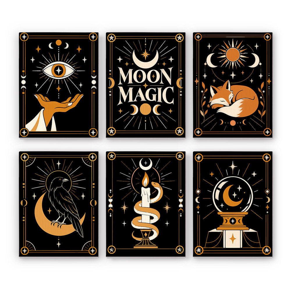 Moon Magic mini paint by numbers – image 7