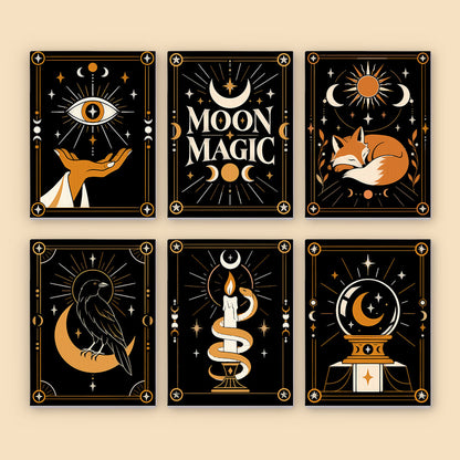 Moon Magic mini paint by numbers – image 8