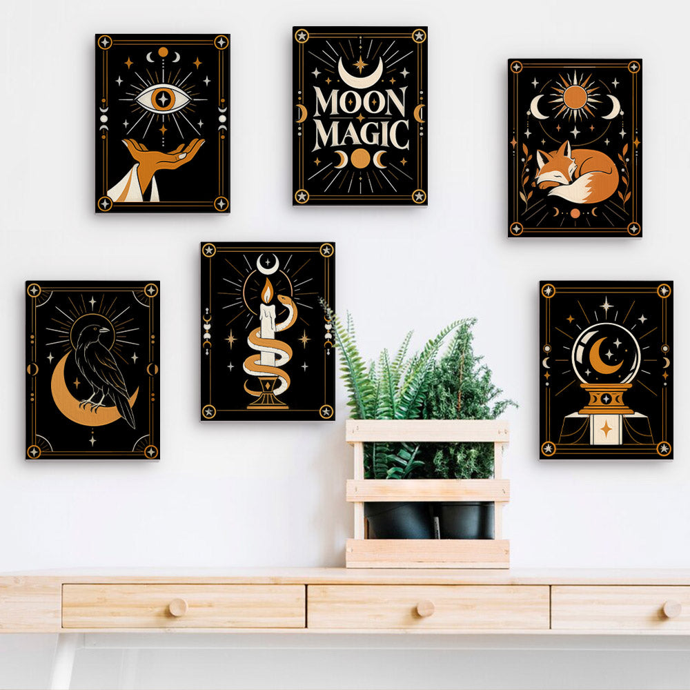 Moon Magic mini paint by numbers – image 15